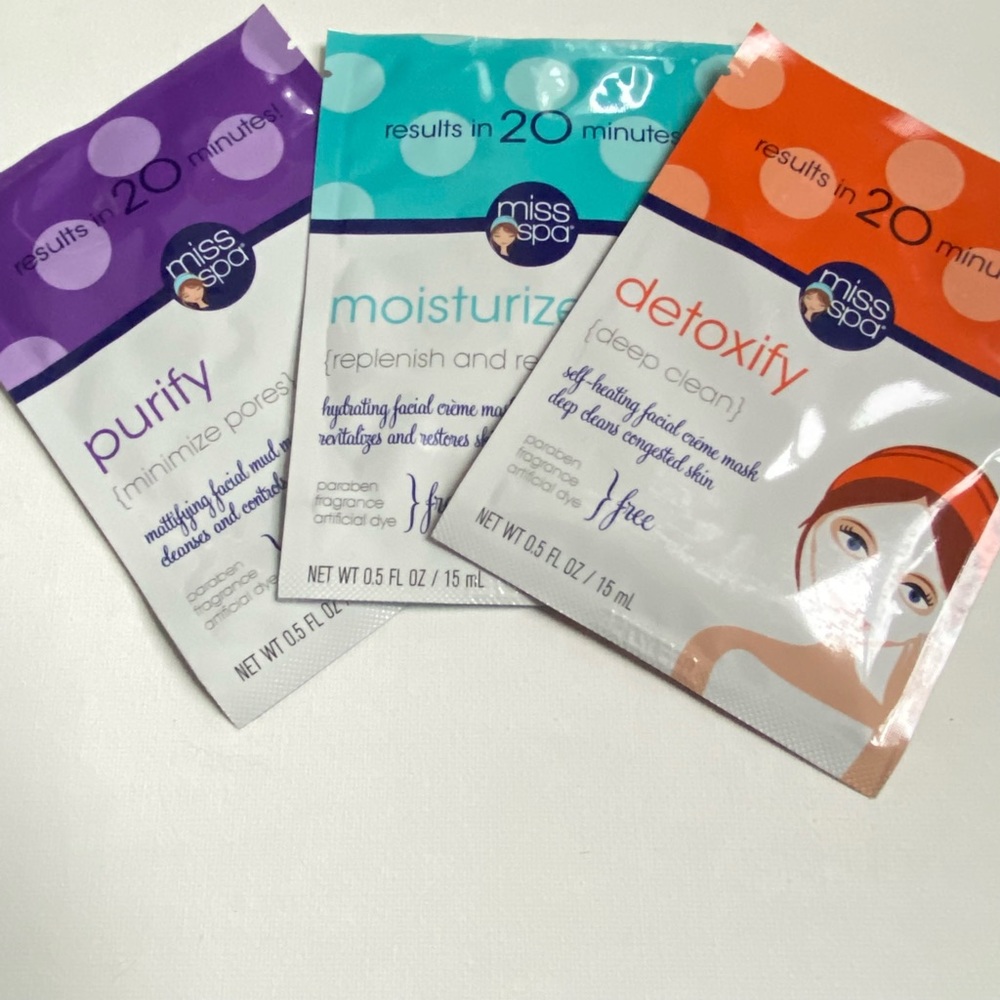 🔥5/$25🔥Miss Spa Multi Task Facial Masks